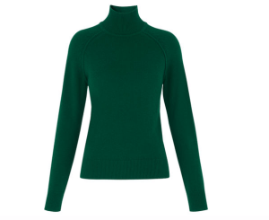 whistles-green-jumper