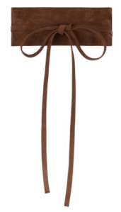 hobbs brown waist belt