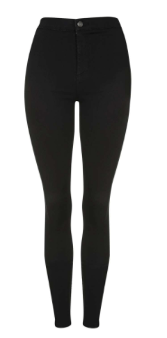 topshop black skinny jeans