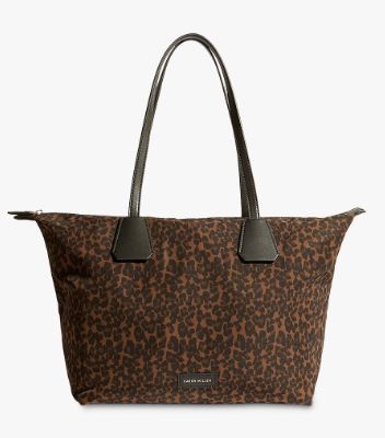 leopard tote